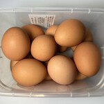 たまごや　とよまる - 料理写真:とよまるのたまご （リフィルかご１２個・パック１０個）　５６０円