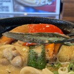 うどん工房かたつむり - ししとうの素揚げ