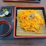 松本屋 - 柿ざるうどん(税込930円)