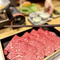 神戸牛 しゃぶしゃぶ おもき 離れ 銀座店 - 