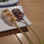 やきとり 鳥琴 - 焼き上がりました。