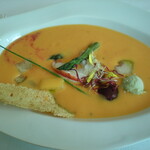 Pigeon - Neichel:ガスパチョとピスタチオジェラートのオードブル