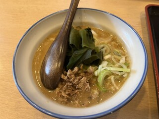 桔梗家 - ミニタンタンメン