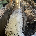 あみだが滝荘 流しそうめん - 元祖流しそうめん 850円