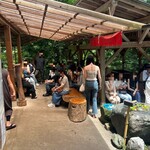 あみだが滝荘 流しそうめん - 待合所