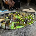 あみだが滝荘 流しそうめん - どれでも1本 200円