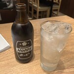 肉汁餃子のダンダダン - 黒ホッピーセット