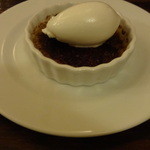 ICARO miyamoto - ピスタチオのブリュレ リコッタチーズのジェラード