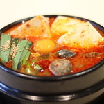 Sundubu Jjigae (very spicy/medium spicy/regular)