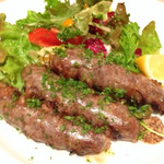 La. piccola. poesia - 自家製ソーセージのグリル  美味！