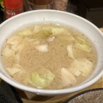 とんかつ 美濃屋 - 豚汁