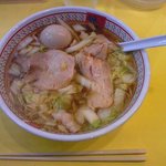 どうとんぼり神座 - 煮卵ラーメン☆630円