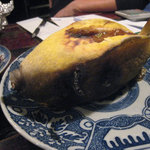 葡呑 - 箱河豚の葱味噌焼き