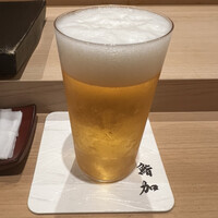 鮨 加 - 瓶ビール