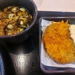 ゆで太郎 もつ次郎 - コロッケ