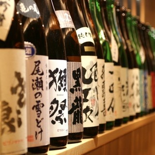 種類豊富な【こだわりの地酒】あります☆