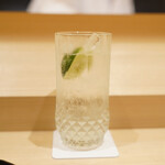 味幸 - 麦酢橘ソーダ割り