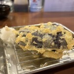 大衆酒場こいさご - なす天（200円）