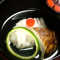 松茸と牡丹鱧の椀物