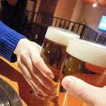 炭火焼肉 あもん - 生ビール