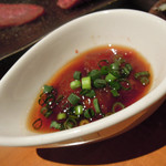 炭火焼肉 あもん - 上ヒレ・前腿・サガリ（ハラミ）・椎茸＆野菜　ズームアップ