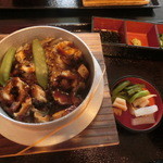 Kamatora - ランチのうなぎ釜飯でございます（2014.03）