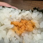 マイショップ - しゃけおにぎり断面