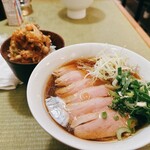 らーめん 鴨and葱 - 鴨コンフィ麺