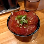 麺家 たけ田 - ヨコワの漬け丼