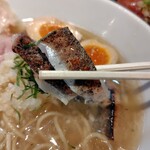 麺家 たけ田 - 鯵？