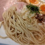 麺家 たけ田 - 麺の感じ