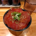 麺家 たけ田 - ヨコワの漬け丼