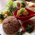 旬薬ゼン みんカフェ - 料理写真:野菜たっぷりランチ！