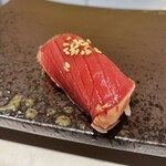 鮨屋のうおきん - カツオに胡麻が合う