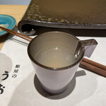 鮨屋のうおきん - しじみ？スープが沁みる