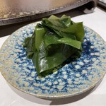 鮨屋のうおきん - トップバッターの徳島産？ワカメ　シャキシャキ感好きです