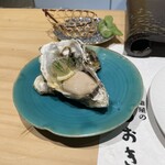 鮨屋のうおきん - 牡蠣は超クリーミー