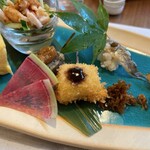 じどりや 穏座 - 前菜アップ2