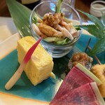 じどりや 穏座 - 前菜アップ1