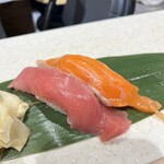 根室花まる - 本鮪赤身・サーモン