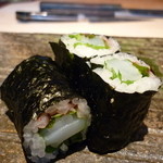 まき田鮨 - ☆烏賊胡瓜を梅肉で☆