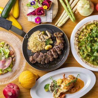 厳選素材のおいしさが際立つ、身体に優しい料理