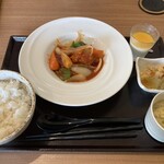 CHINESE DINING 瑞 - 週替わり定食〜美明豚バラ肉のスブタ〜