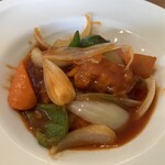 CHINESE DINING 瑞 - スブタのアップ