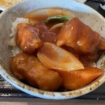 CHINESE DINING 瑞 - おかわりご飯で酢豚丼