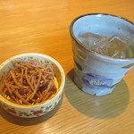 正音 - 梅酒と揚げそば