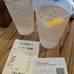 M's DINER - ジンリッキー650円、プリペイドカード