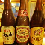 しぐれ茶屋 侘助 - 瓶ビール