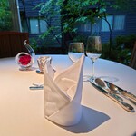 Auberge de Primavera - テーブルセッティング