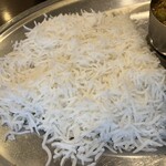 アンジュナ - もちろんバスマティライスに変更